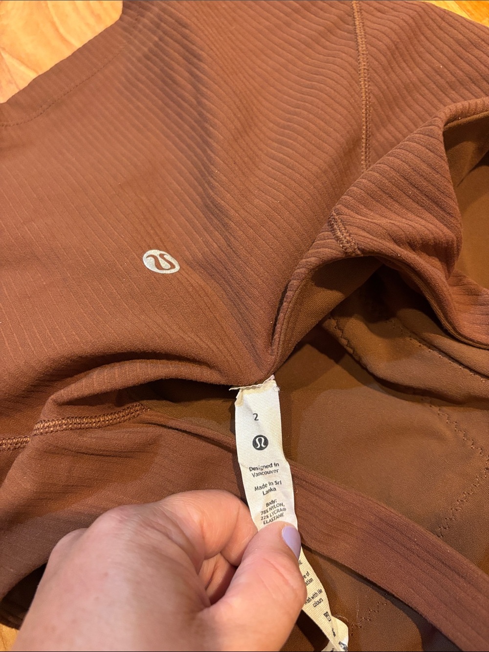 Lululemon Brown Sports Bra - Picture 6 of 7